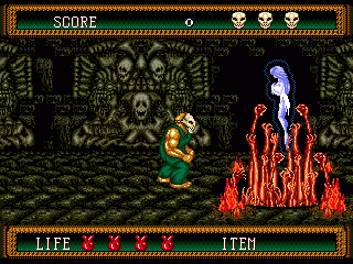 Splatterhouse 2 screenshot 3 for Sega Mega Drive